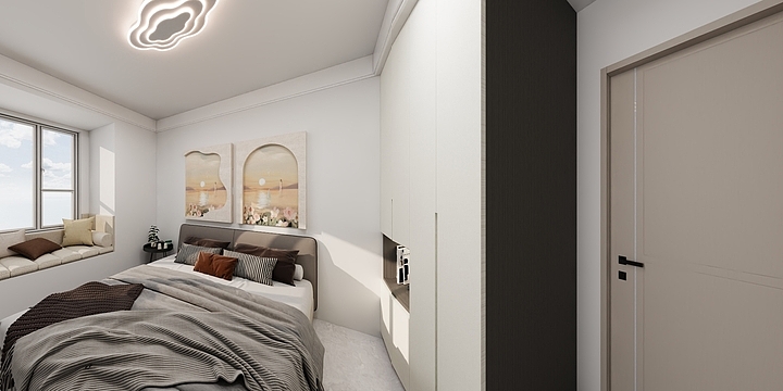 TongYL-万达105平4-2-1402-榻榻米-装修设计方案