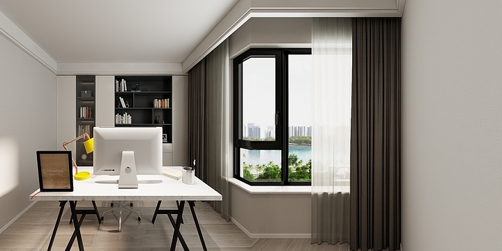 墨白012-弘阳22-12-801-装修设计方案