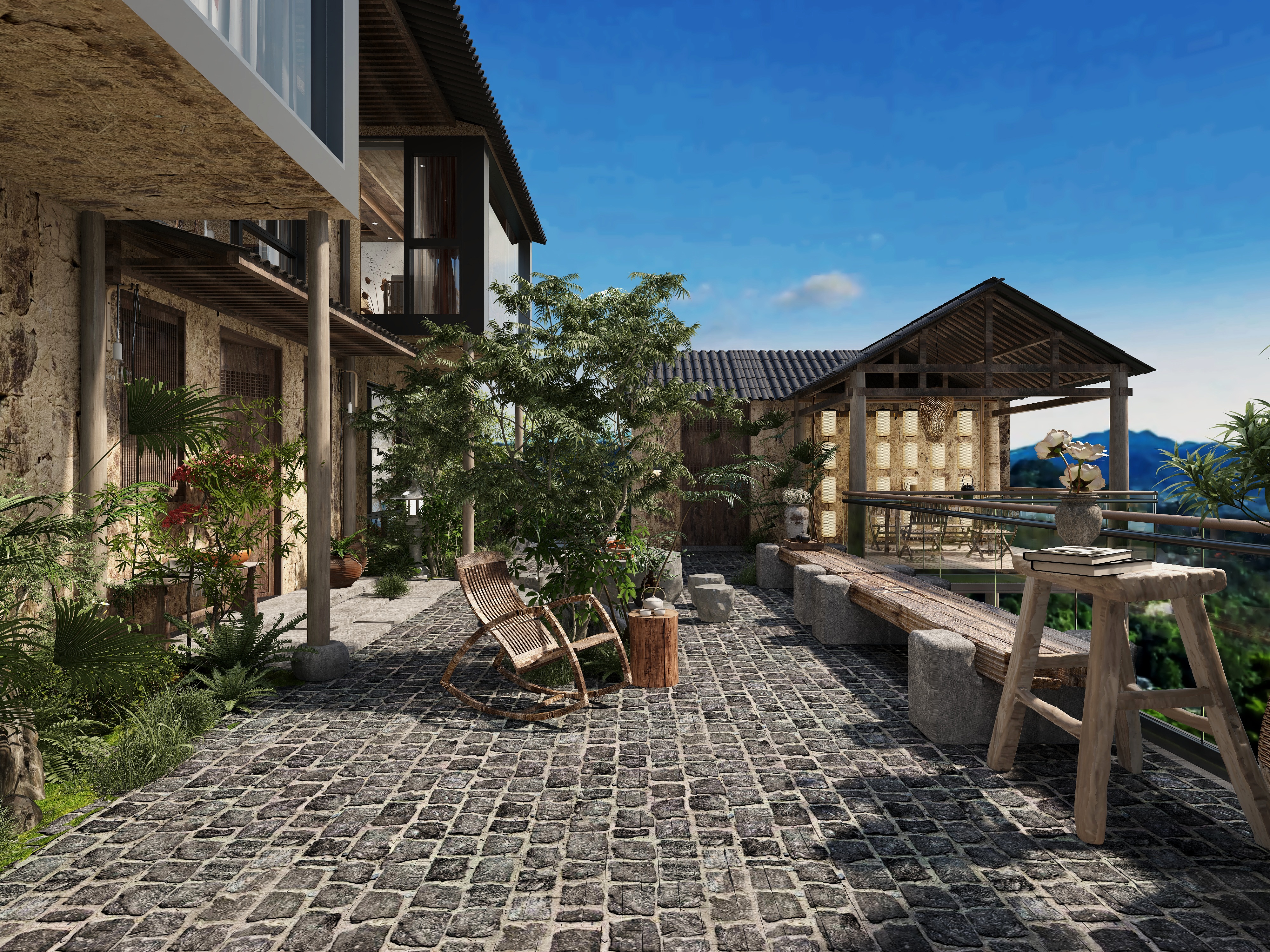 楚瑜设计-洋溪山民宿-A栋-装修设计方案