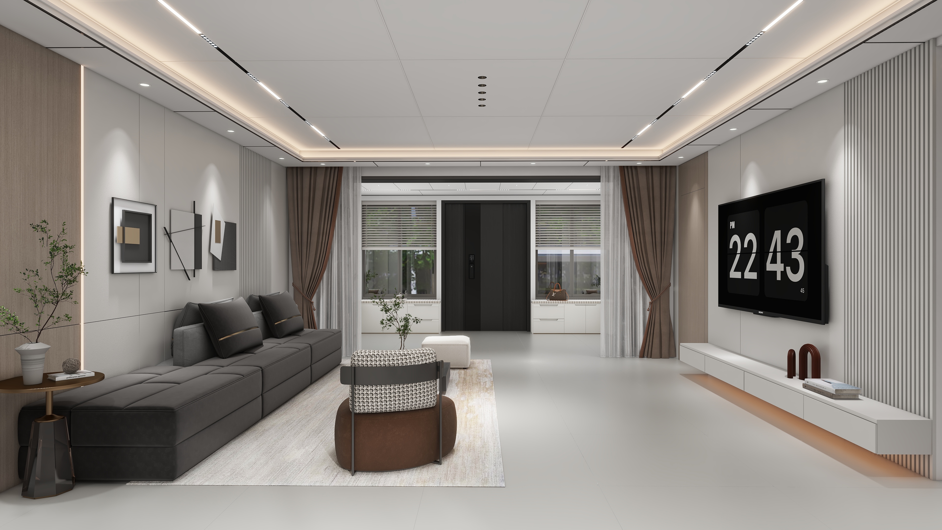 148㎡4室-装修设计方案