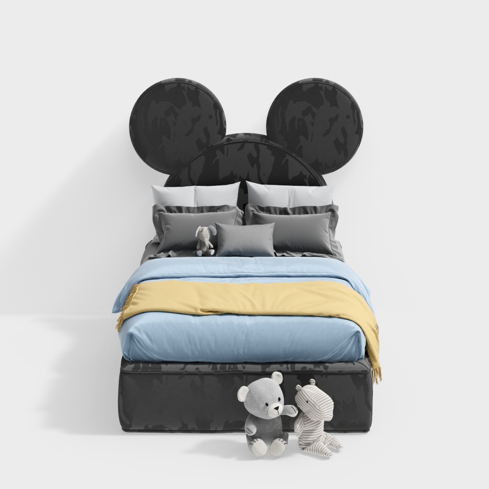 Mickey crib3D模型
