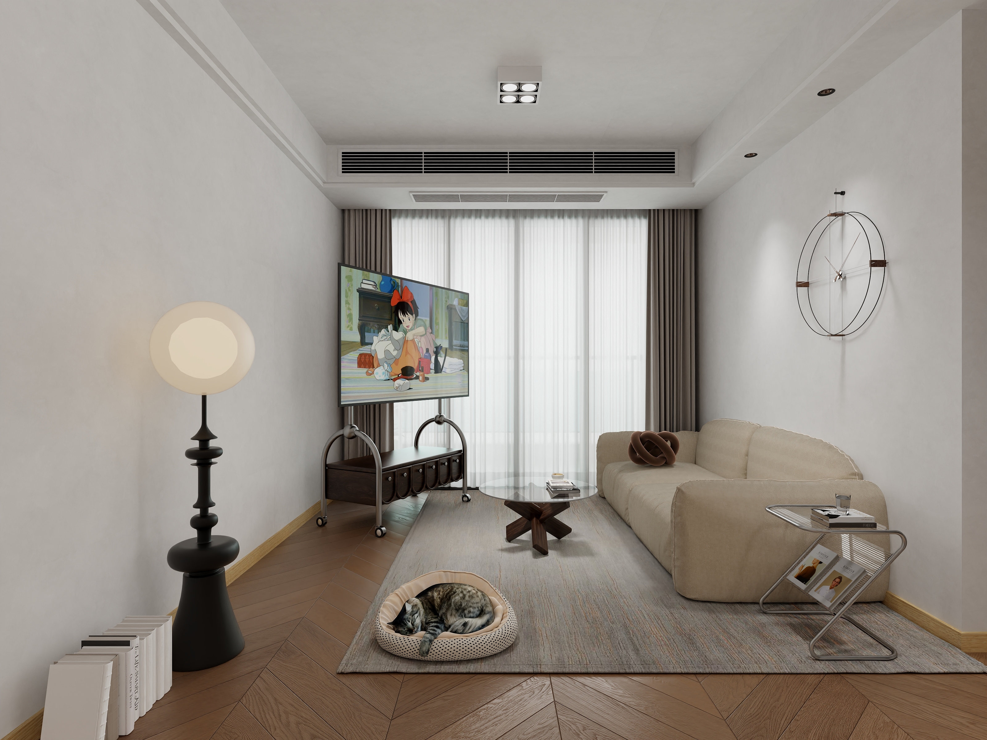 迷路酷-金沙1号71㎡装修效果图