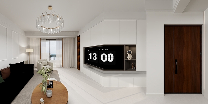 猴子哥哥啊-西府花园-装修设计方案