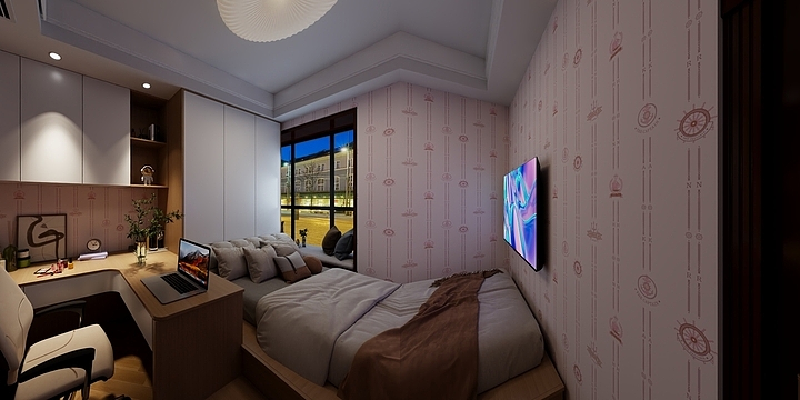 tony峰-125㎡3室-装修设计方案