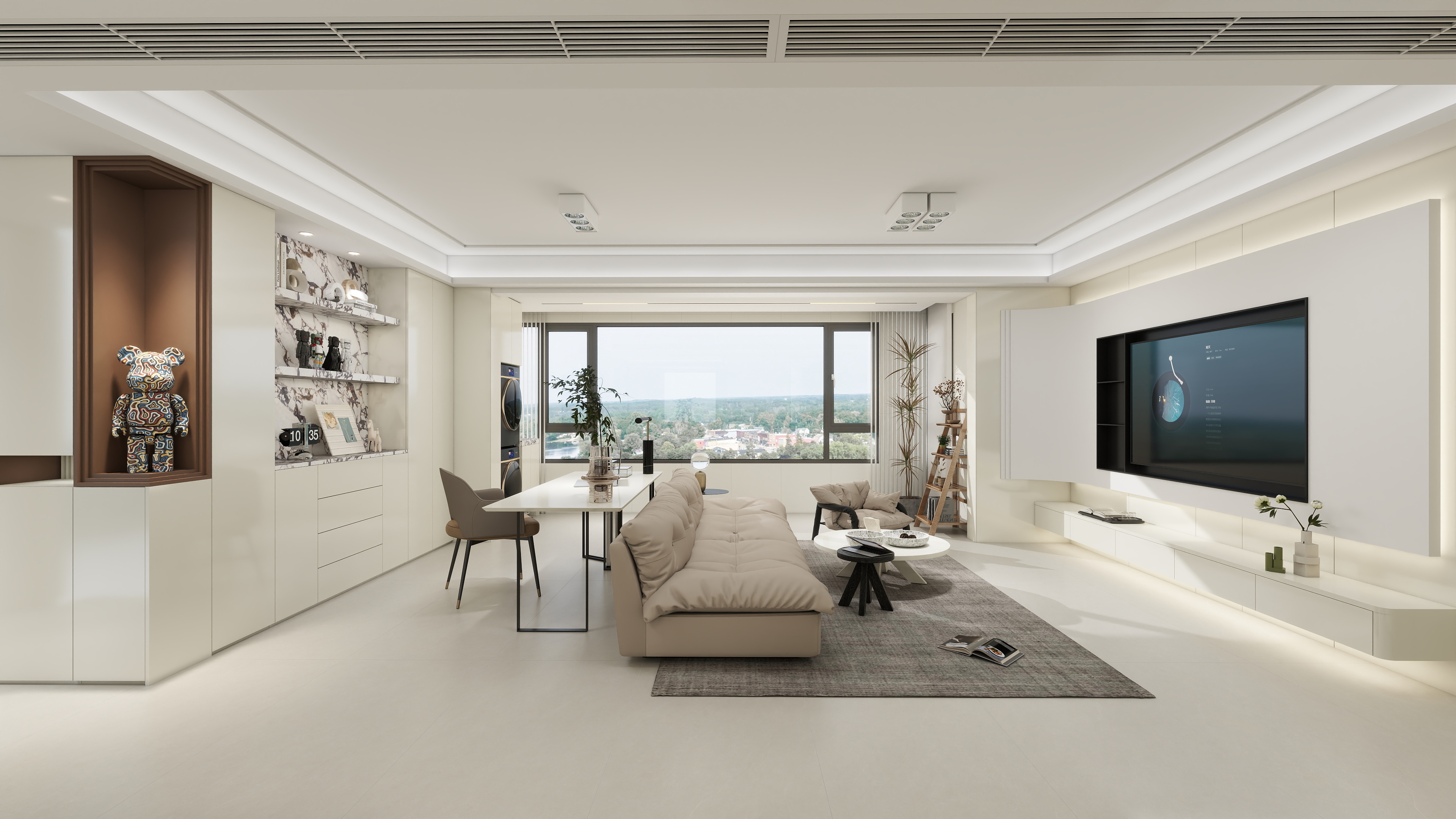 云谷设计-阳光城16#402现代-装修设计方案