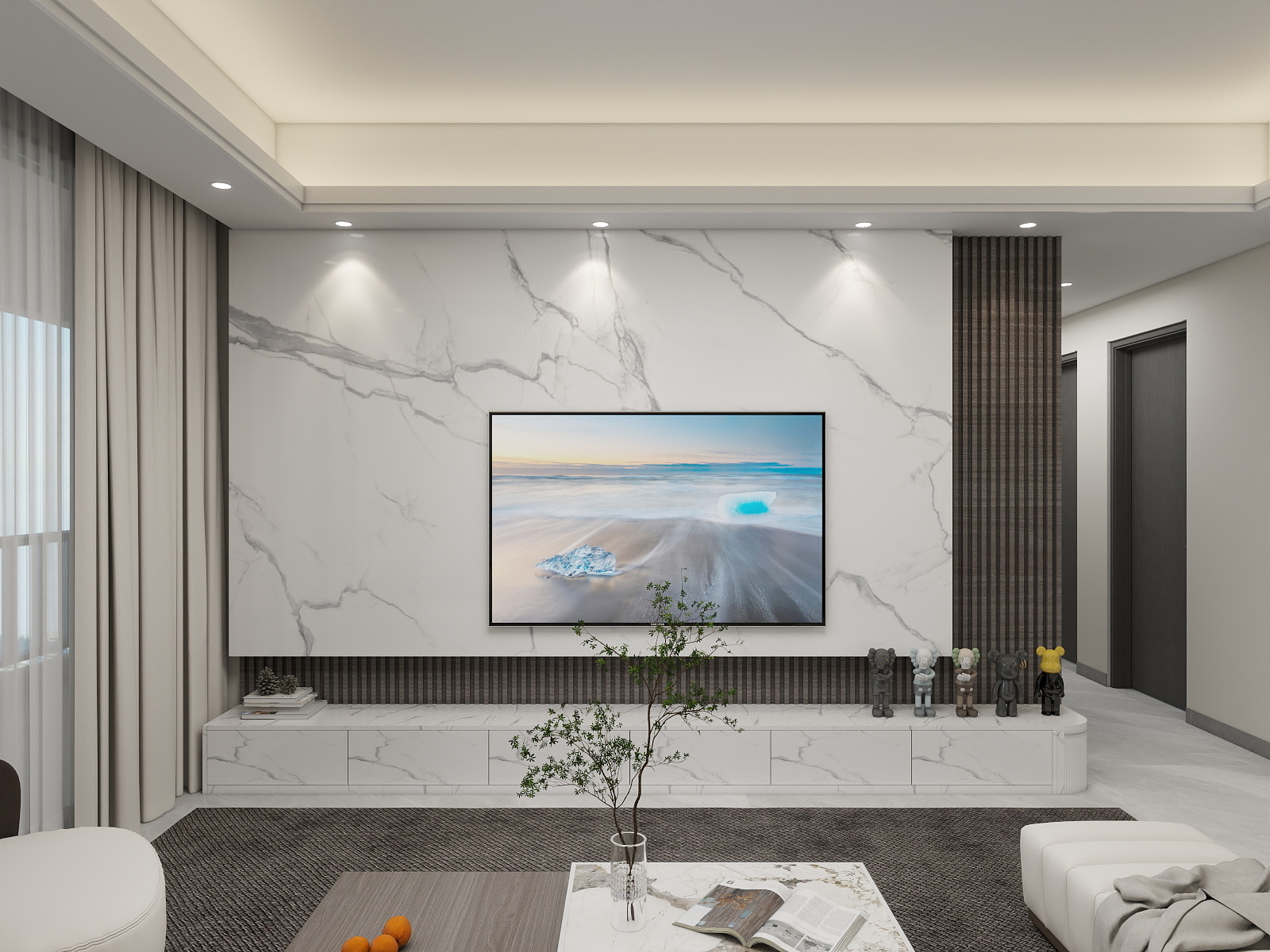 全案设计师-啊茂-碧桂园博雅花园1栋3001房-131㎡6室-装修设计方案