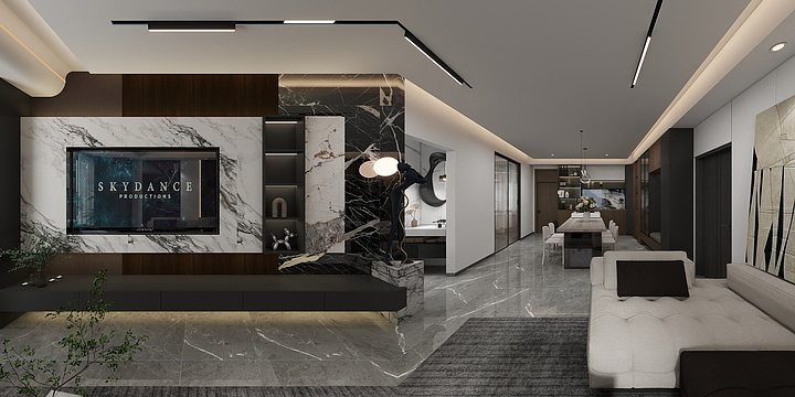 艺加全案设计--西福小区2-Model-装修设计方案