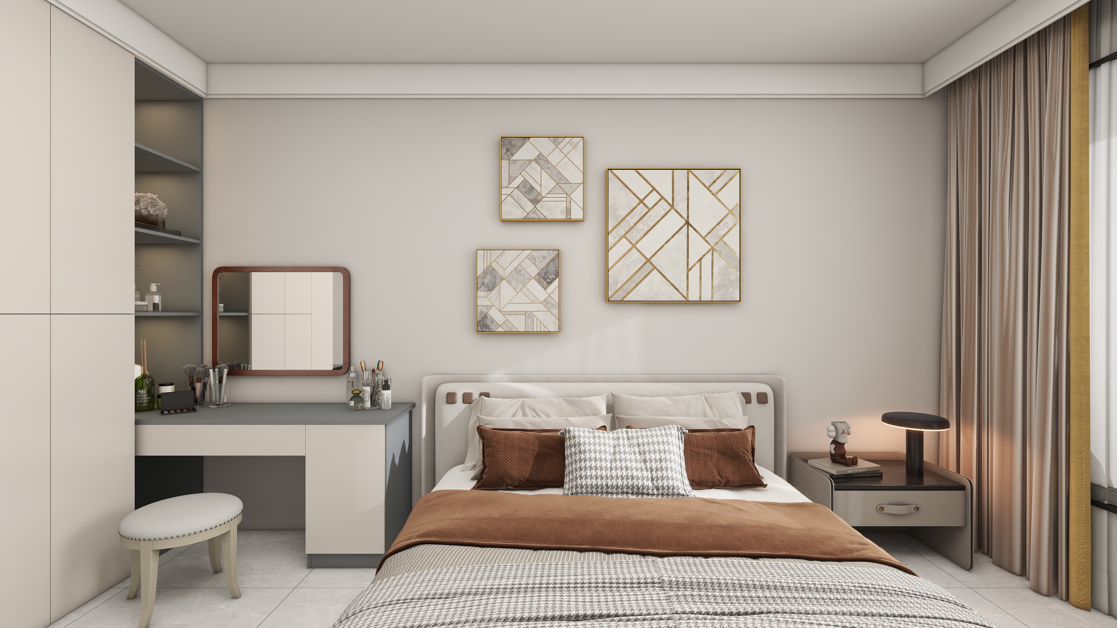 喃嘶-样板间134-装修设计方案