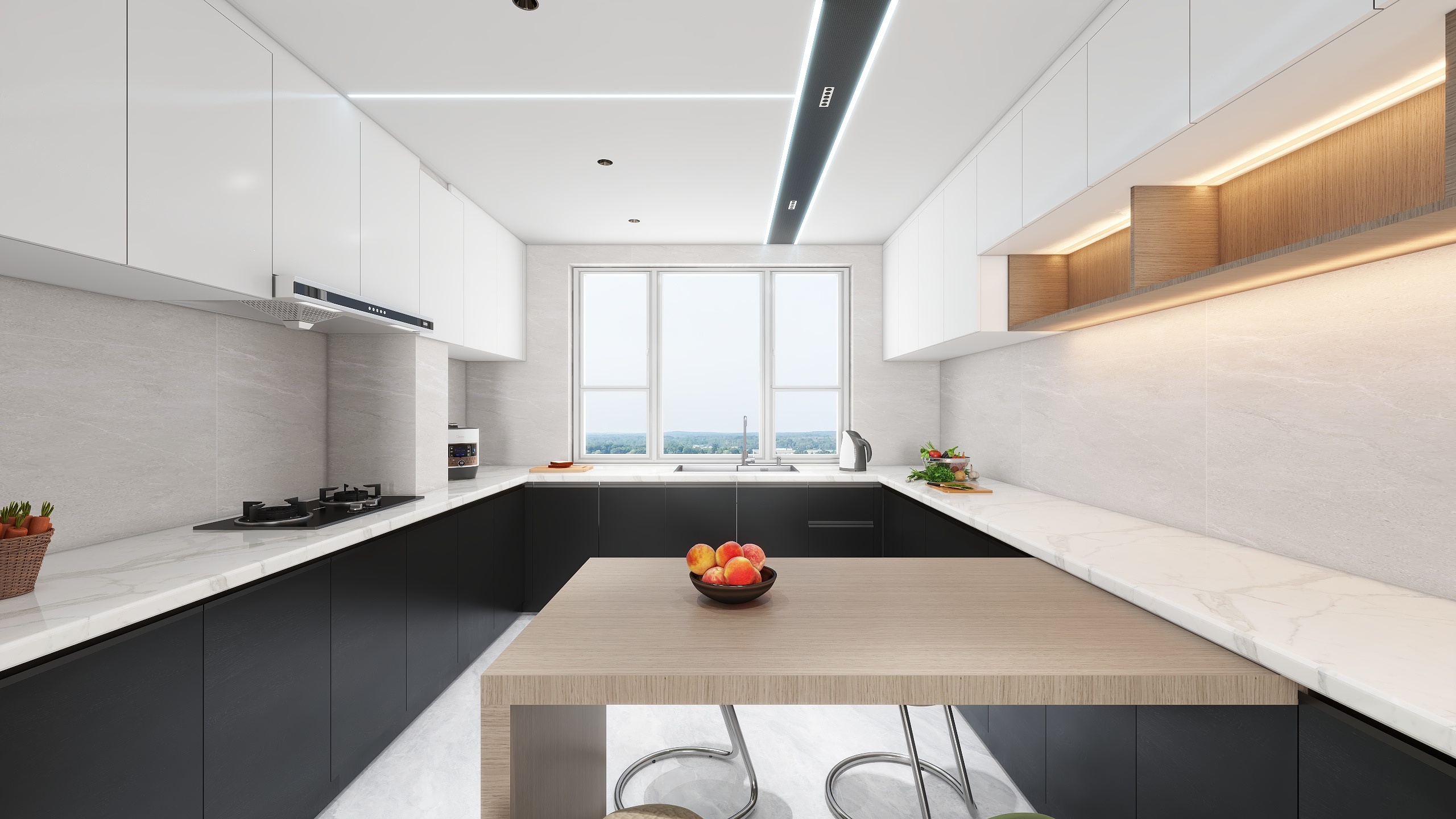 桔舍全案设计工作室-段哥千禧中户-装修设计方案