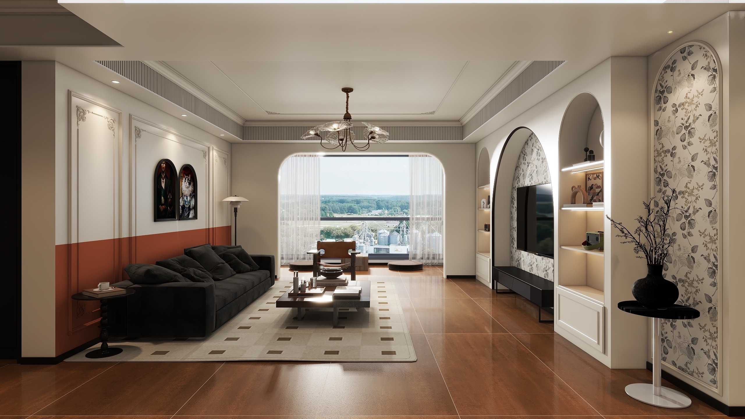 miduo效果图设计-碧桂园花语岸-Model装修效果图