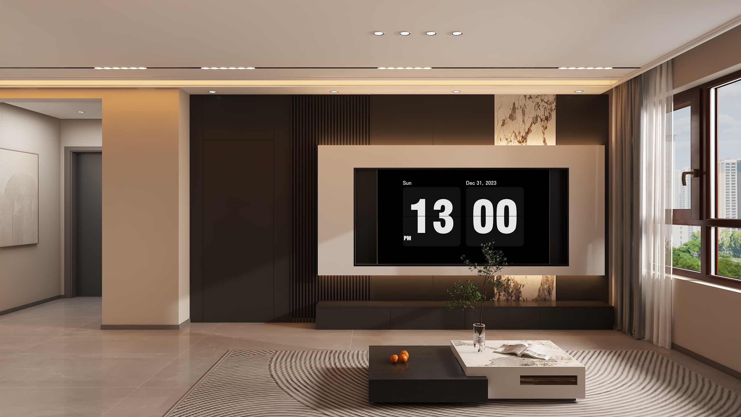 喜巢装饰公司-绿城诚园意式118㎡3室-装修设计方案