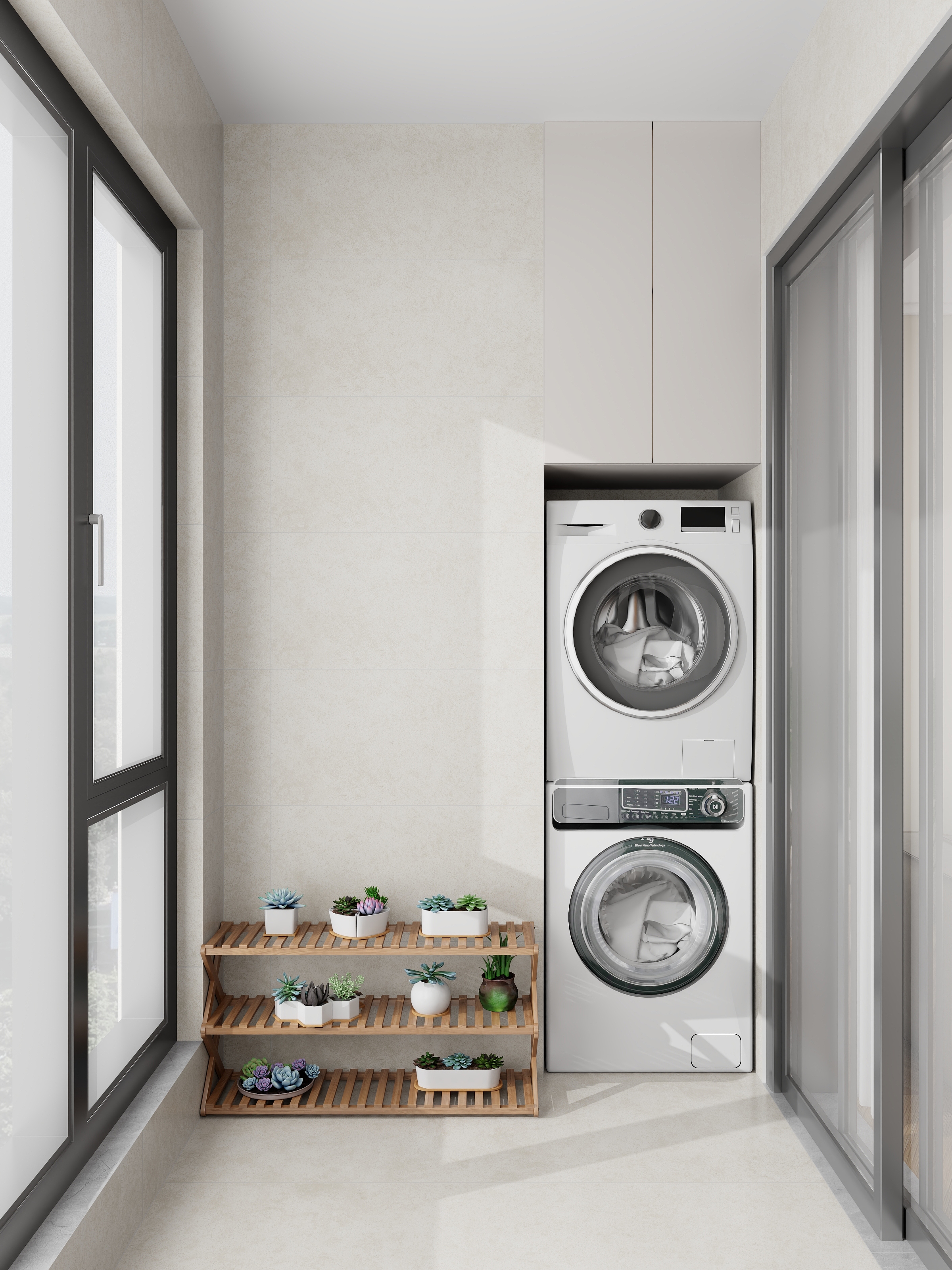 云晗轩-德信海德公园83.00㎡A2’3室2厅1卫1厨-装修设计方案