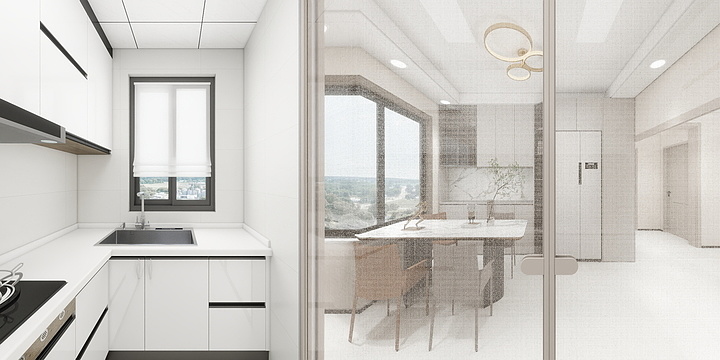 E小钢炮拉木-融合A区2号楼2单元503-装修设计方案