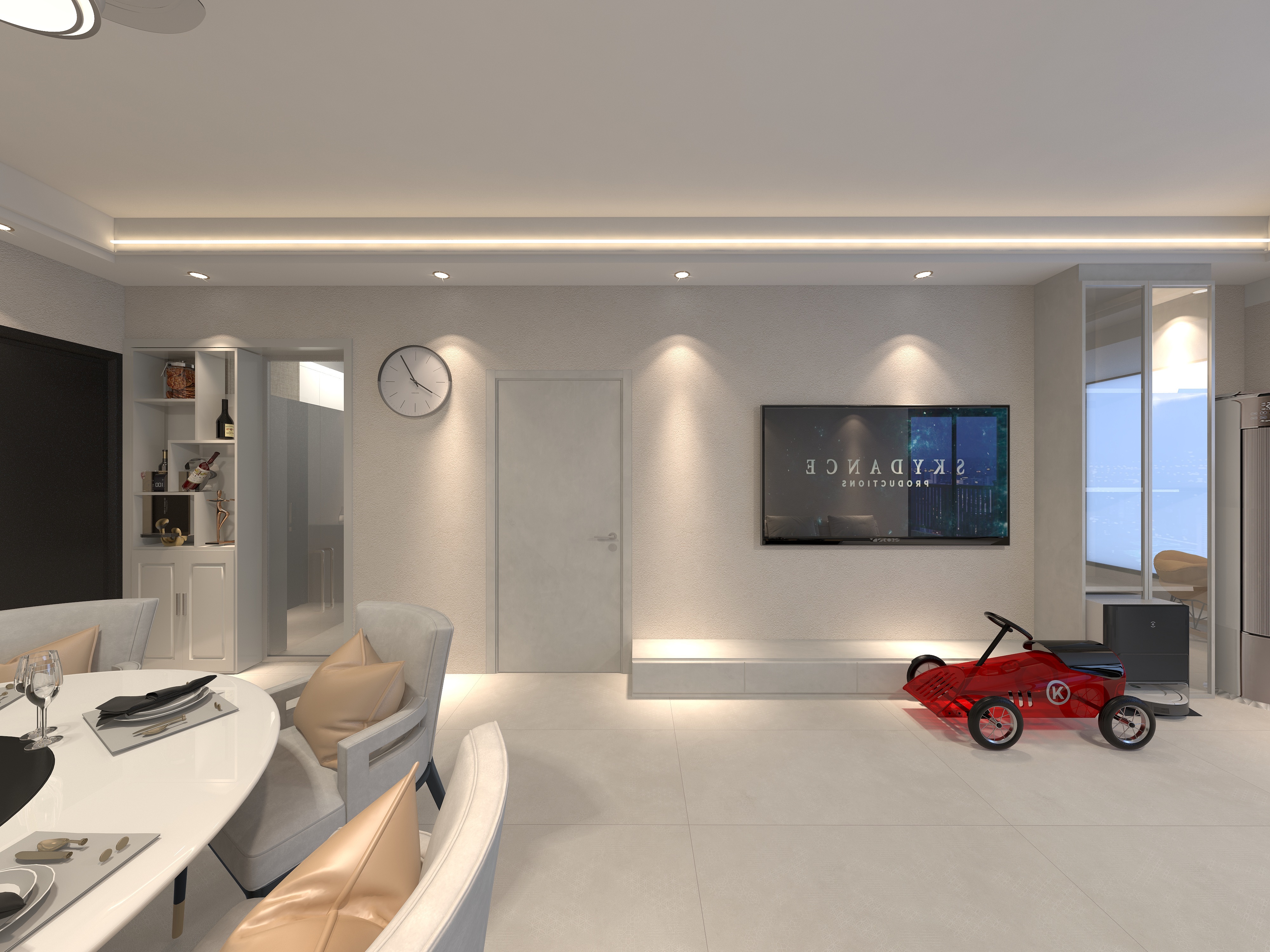 瑞金市科凡装饰-董老板红樾山17-202户型-装修设计方案