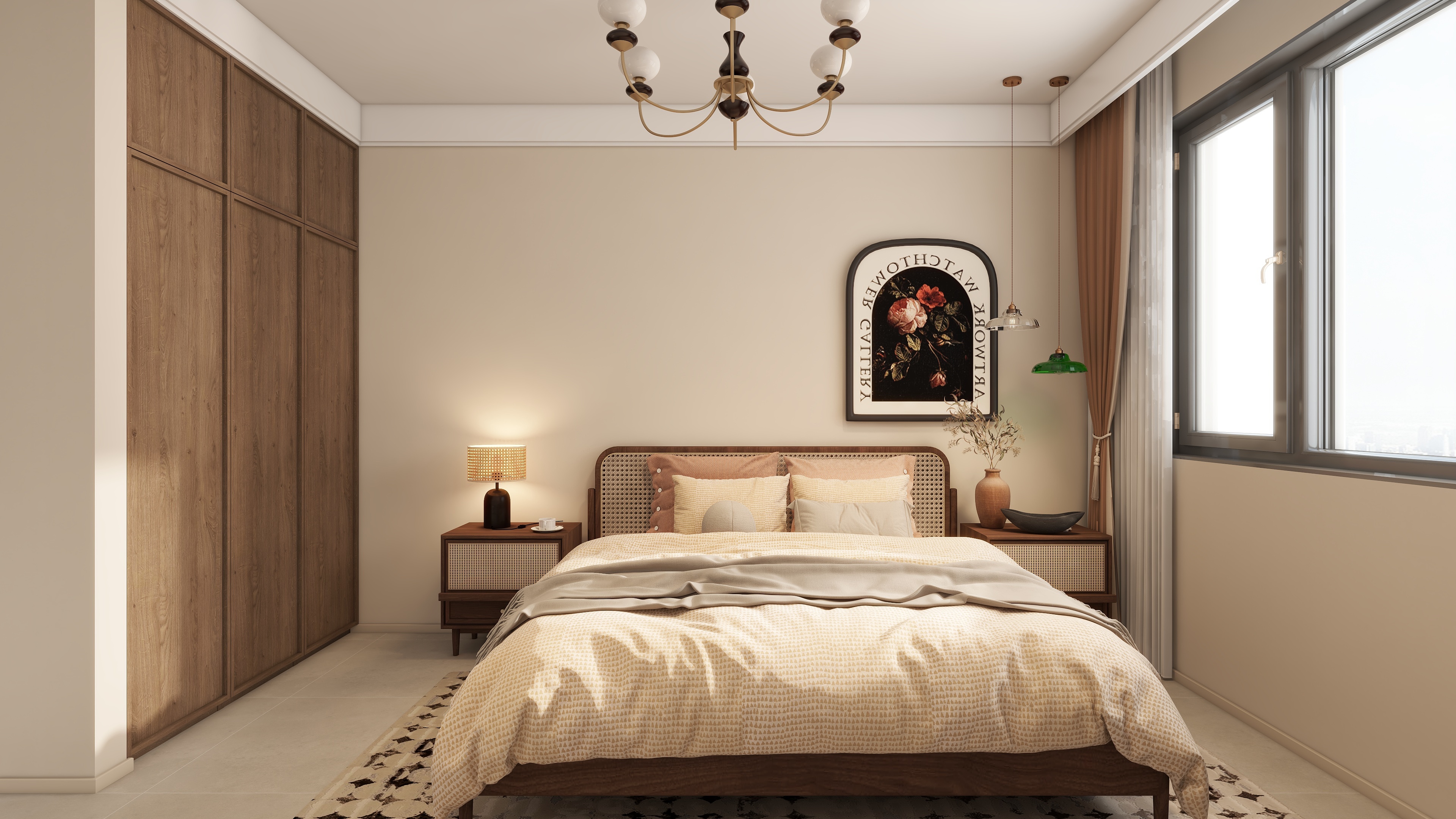 梵懋全景-中直B1户型-副本-装修设计方案