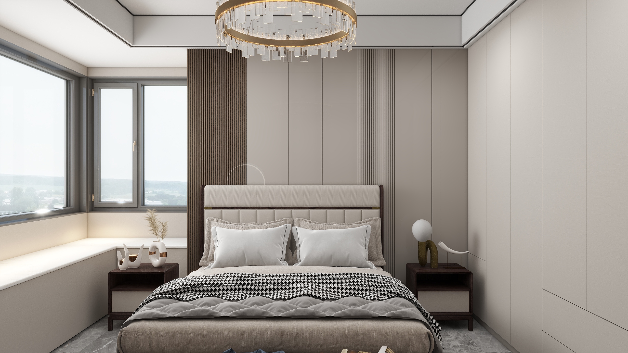 设计师玉京子-现代简约装修效果图