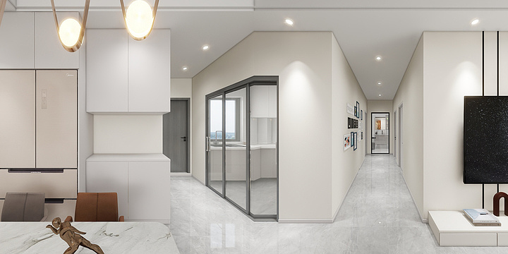 设计师车艺-硬装专业等级考核户型-副本-装修设计方案