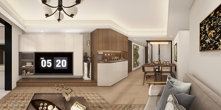 Mr.大苗-春和万象一期16-1301(105m²)-装修设计方案