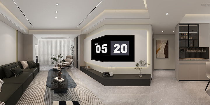 秦宏光-平安大宅设计师-闫立菲家-装修设计方案