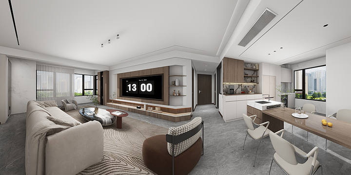 迷路的人Amanda-翰林府7号楼2单元一楼西户-装修设计方案