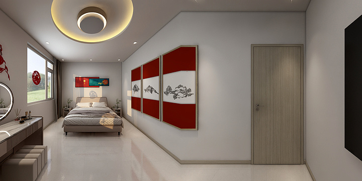 非渔设计-万佳商务宾馆-装修设计方案