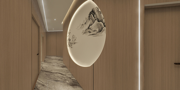 鸣设繁计-足道馆设计-装修设计方案