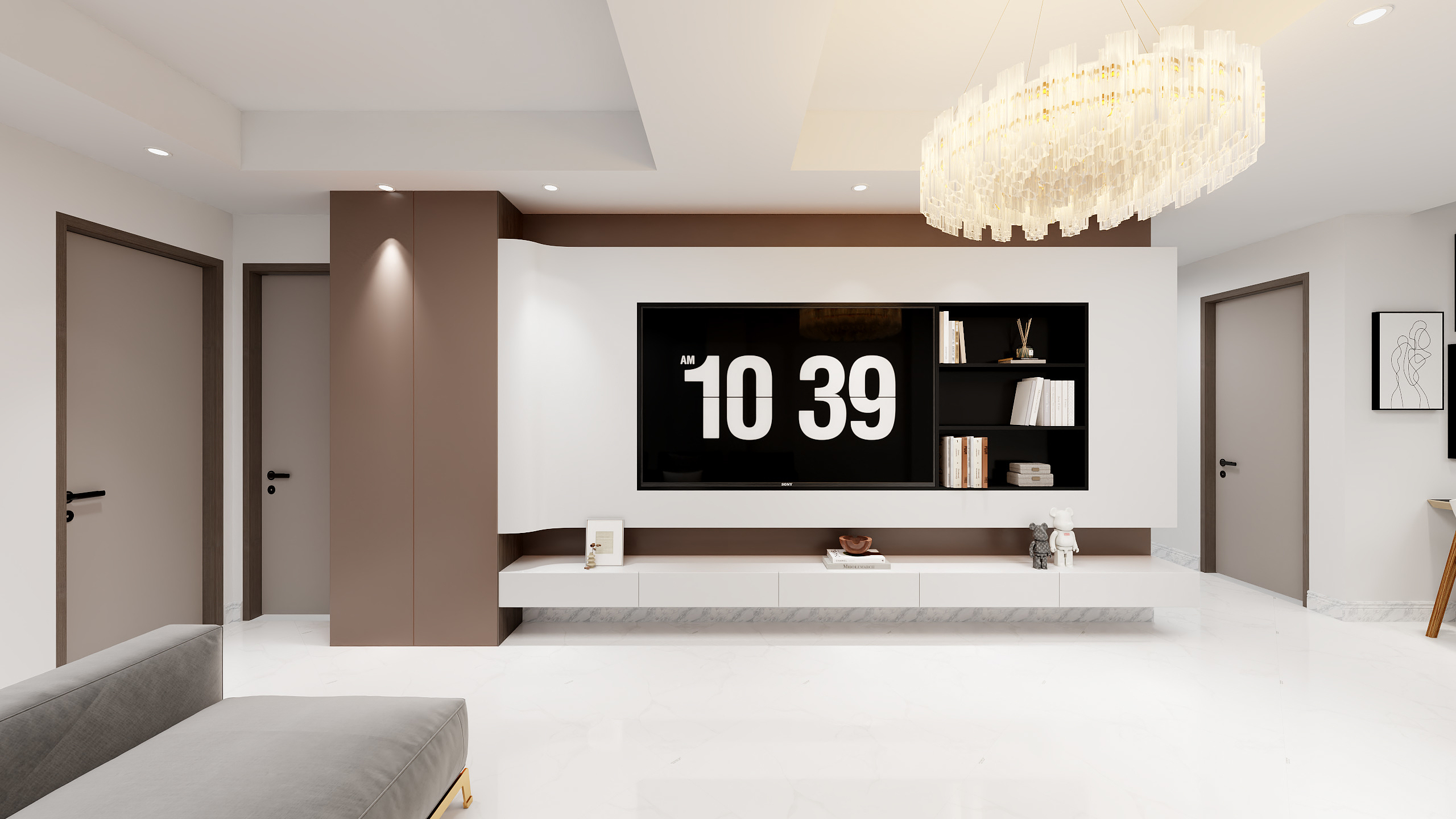 设计助手-中山小区现代简约128㎡3室-装修设计方案