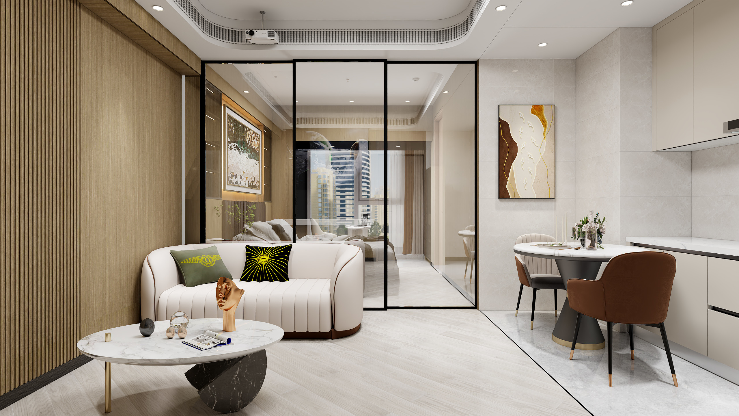 阿南BarryTse-鹏瑞珠澳湾中心-装修设计方案
