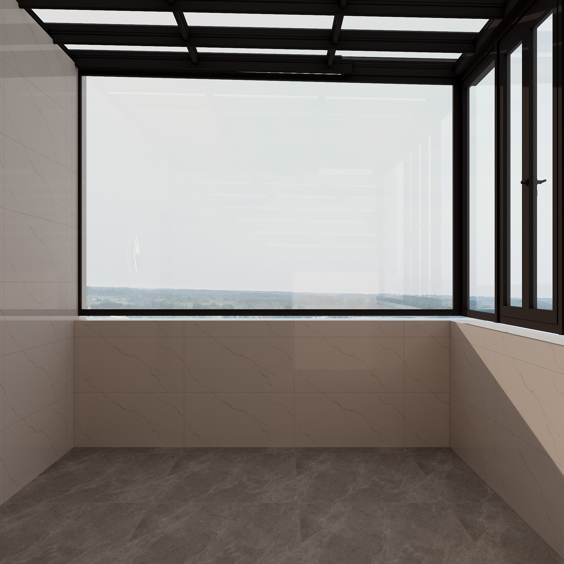 湛智华-现代简约复式107平3房 翠竹苑装修效果图