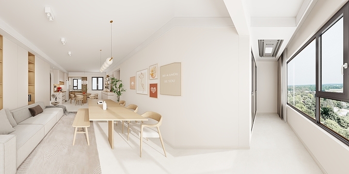 李婷婷-中海九樾143㎡尹立杰2.0版-装修设计方案