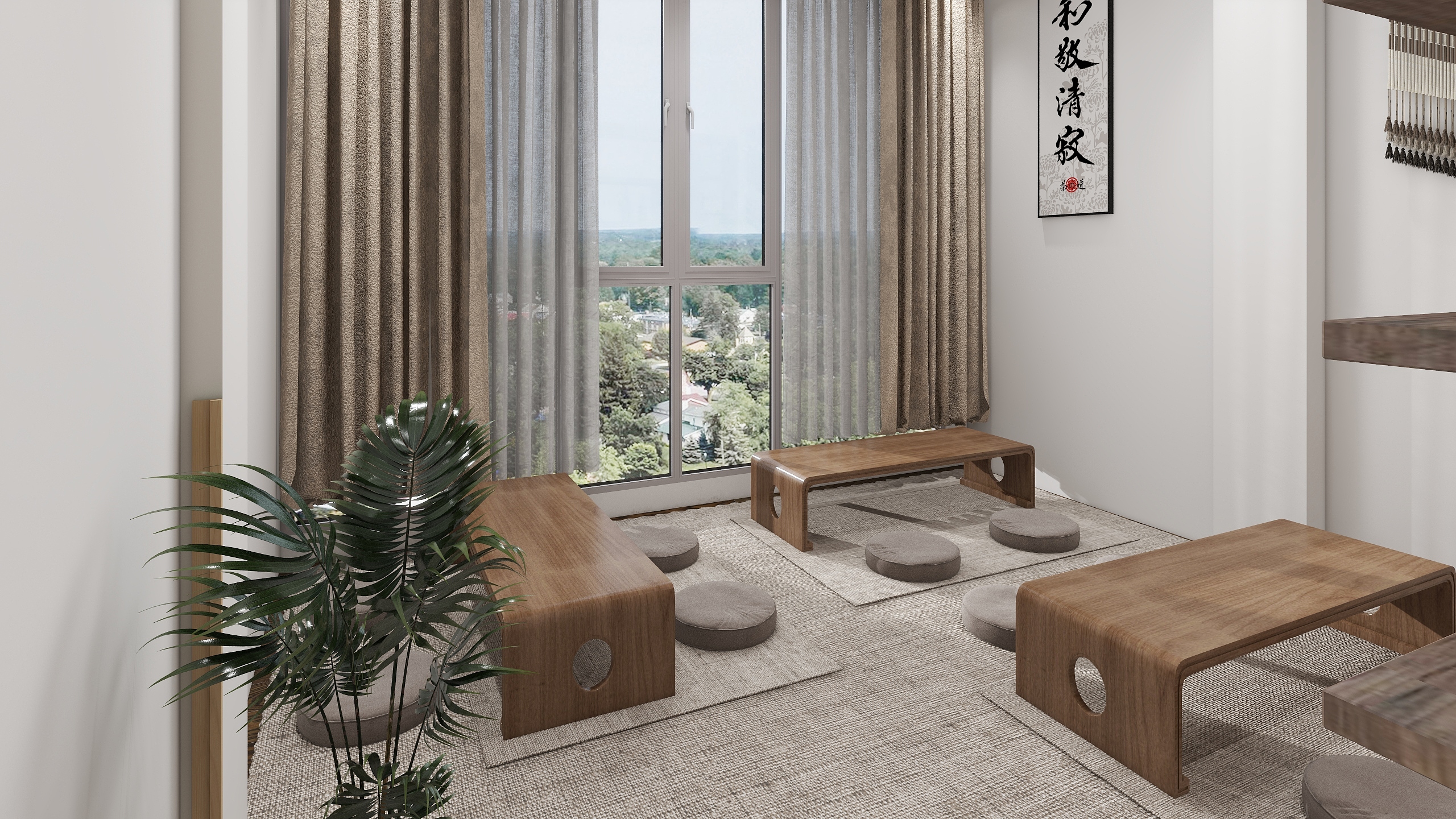 柳学阳灵生设计-茶室装修效果图