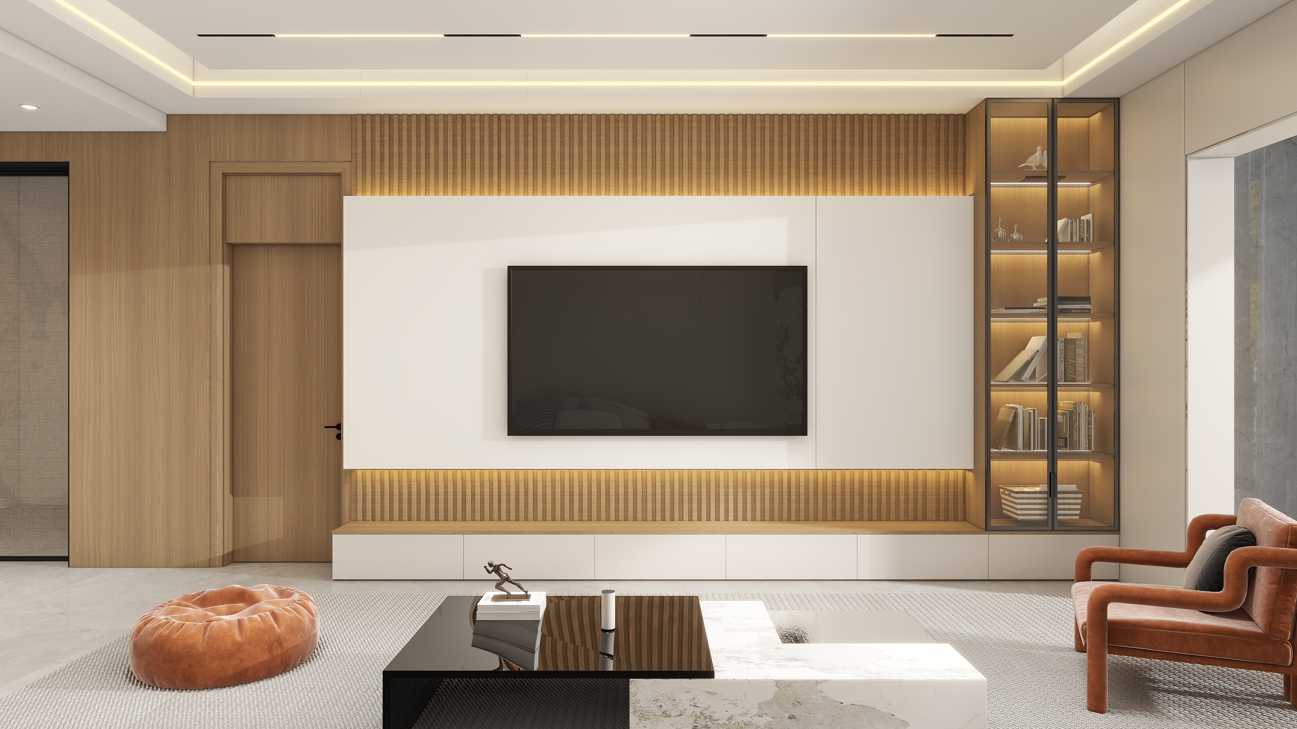 文艺设计-5.31客厅全款-装修设计方案