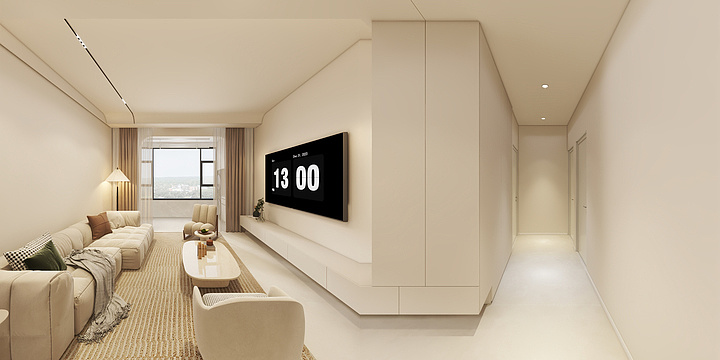 YzDesign1-极简奶油-装修设计方案