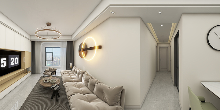宿迁小赵同学-吾悦和府丁哥现代风-装修设计方案