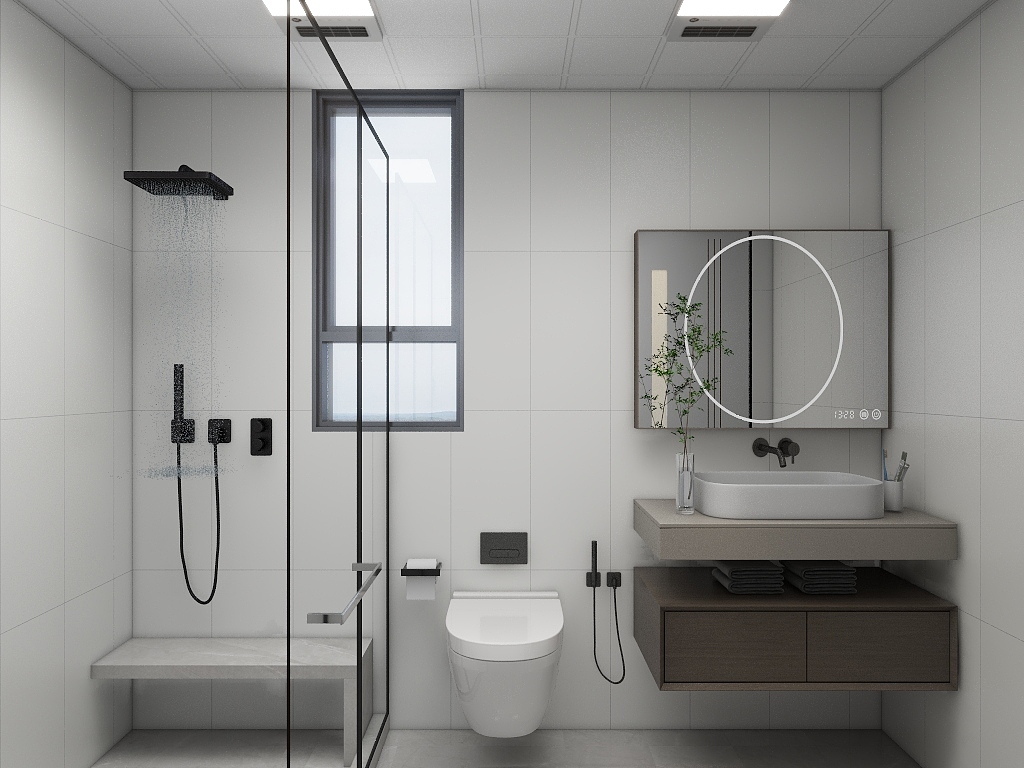 不见溪月-300 效果图-装修设计方案