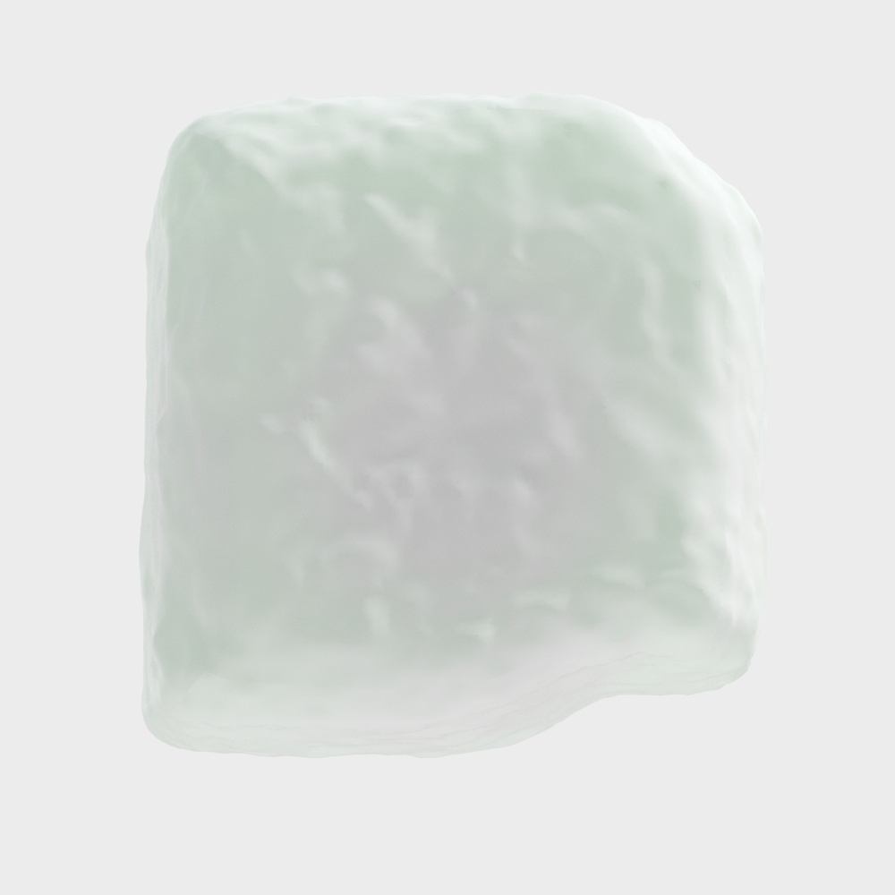 Cassina Wax Stone Light White wall lamp3D模型