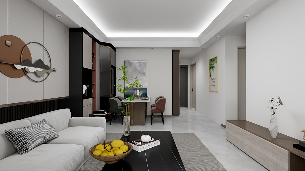 靓点装饰贾家店-套二-盛世玉城-装修设计方案