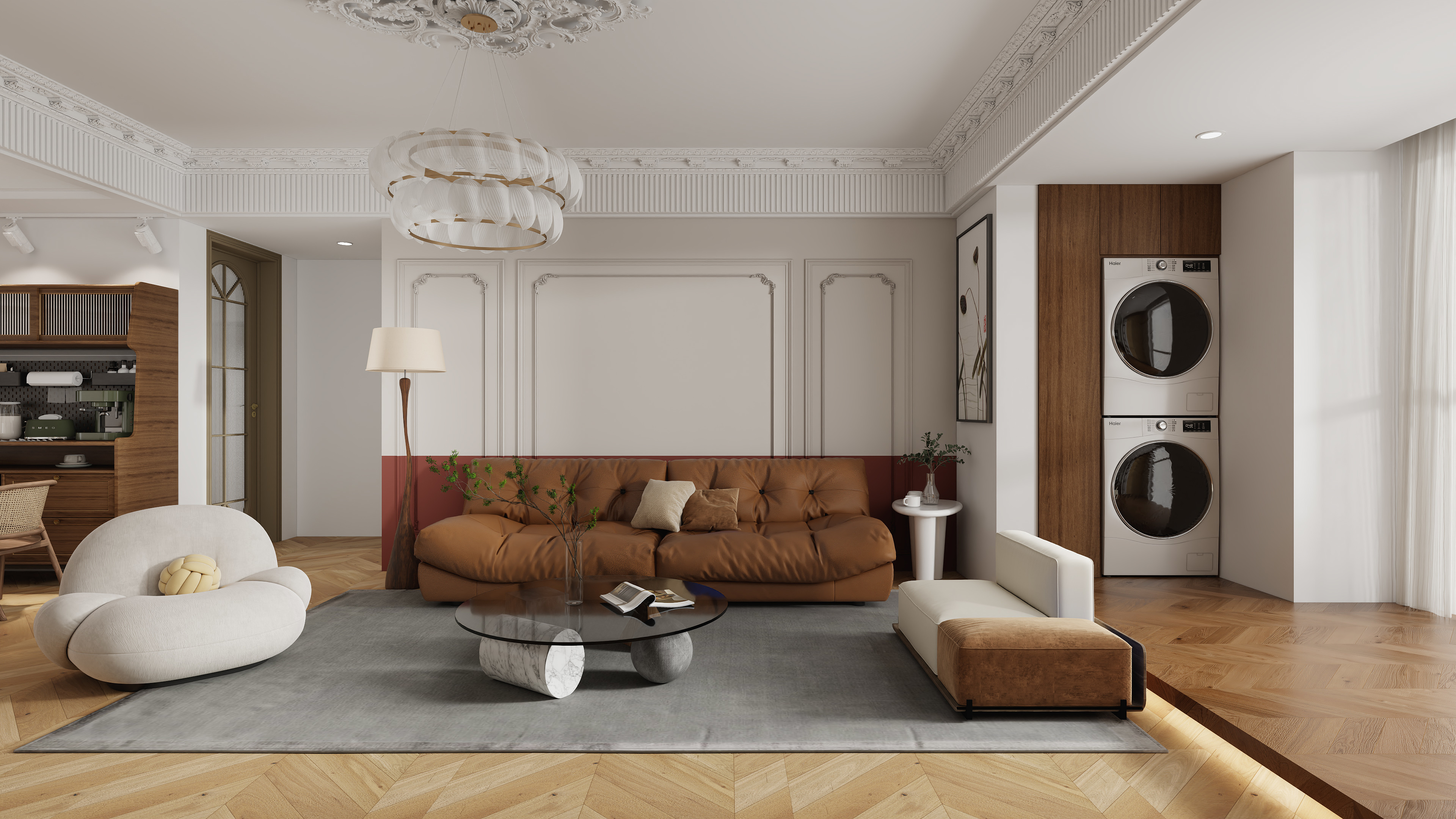 梅烦恼--帝景首府162㎡3室-装修设计方案