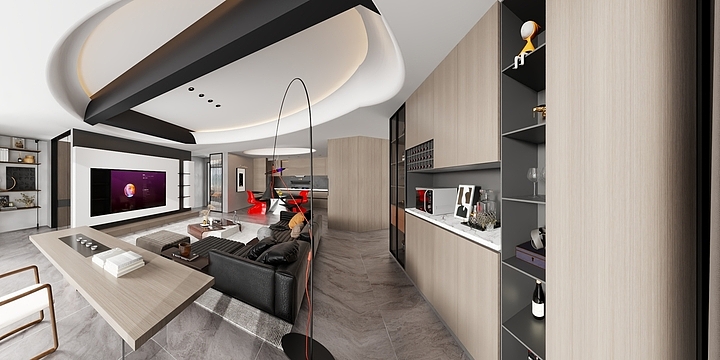 南难南-滨河郡-装修设计方案