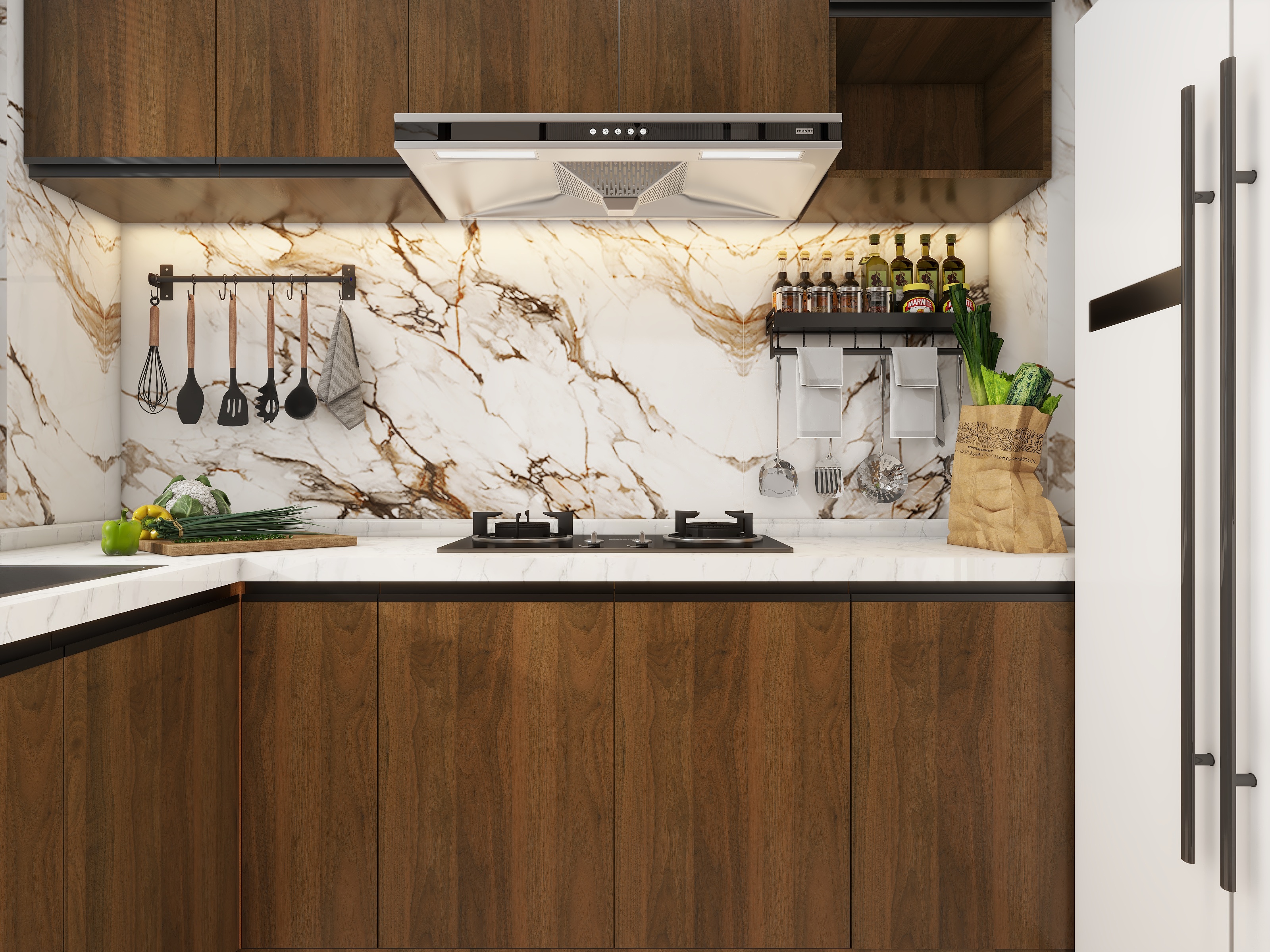 自由设计师-十二-摩登复古+122平四室两厅中古风装修效果图