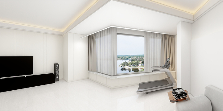 欧诺臻轩设计-海湖星城-装修设计方案