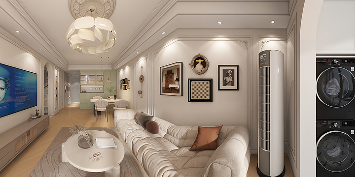 室内设计王斌-保利公园九里五期36-1803方小姐.dwg-装修设计方案