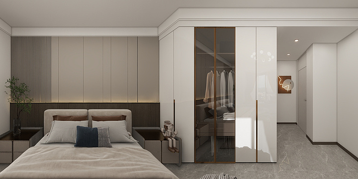 屠婷婷-十里锦绣6期 125效果图-装修设计方案