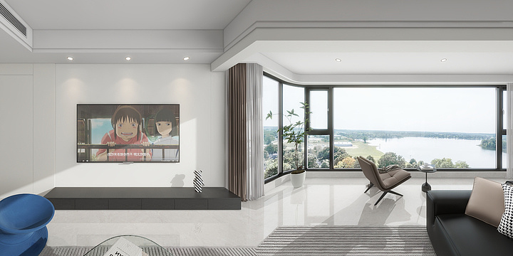 林鸱-天湖岸142-现代-装修设计方案