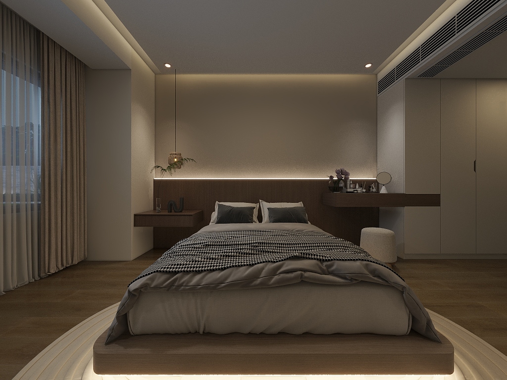 设计师JMS-信达锦绣花城20#206-装修设计方案