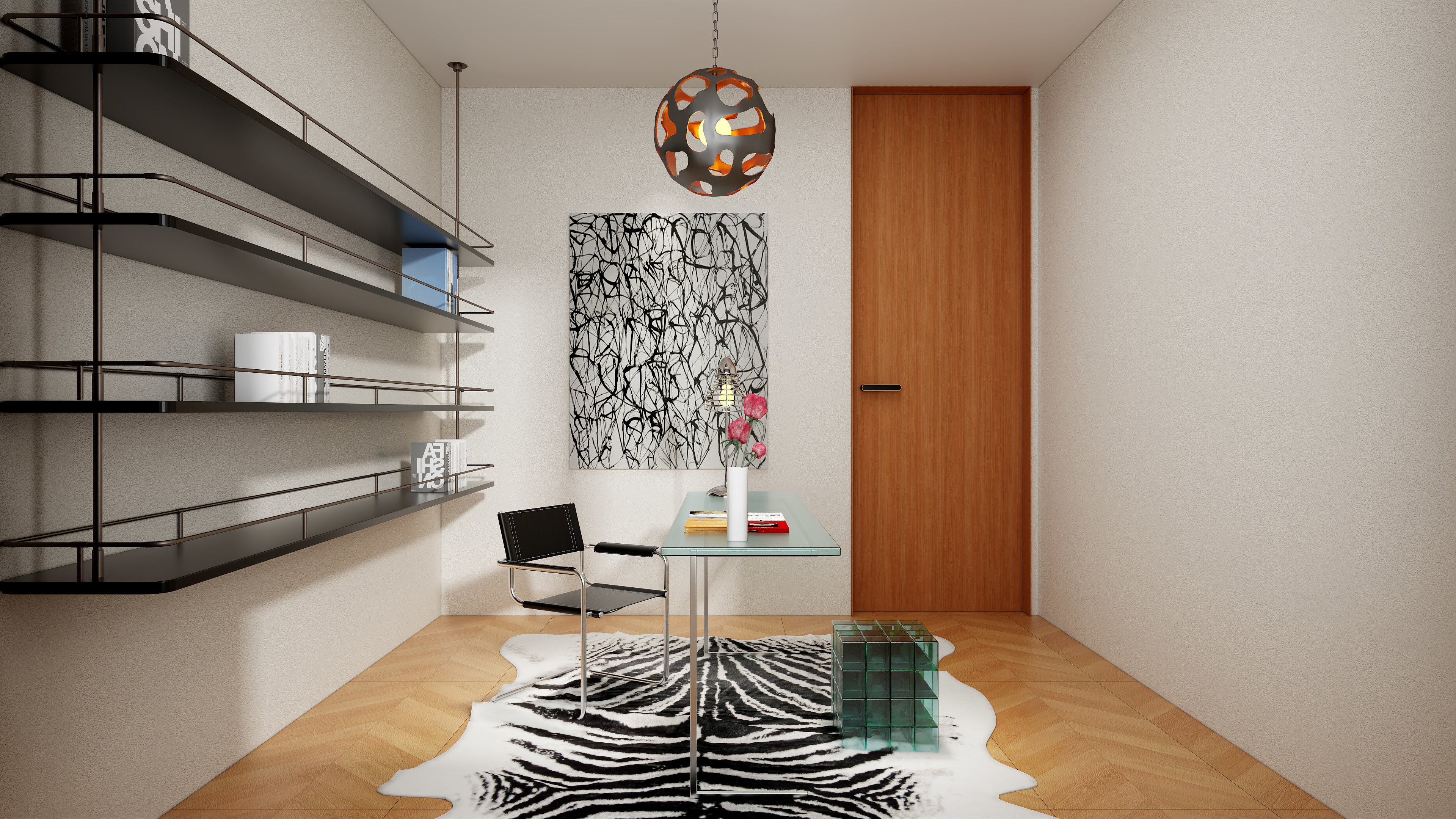 Pigment色素-朗宸-延州府148㎡3室装修效果图