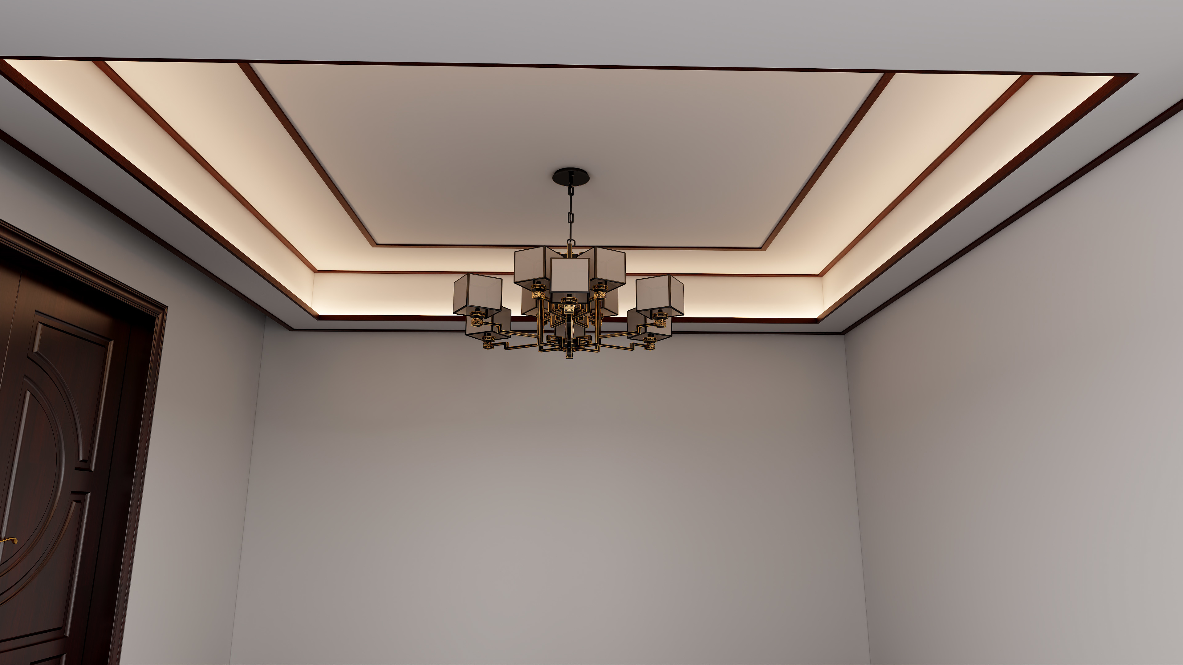 世纪主题-T-5.20吊顶+背景墙-装修设计方案