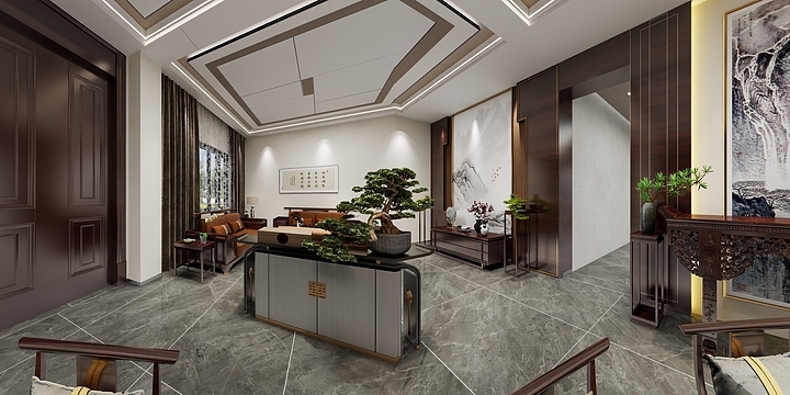 田居设计阿隆-大唐-装修设计方案