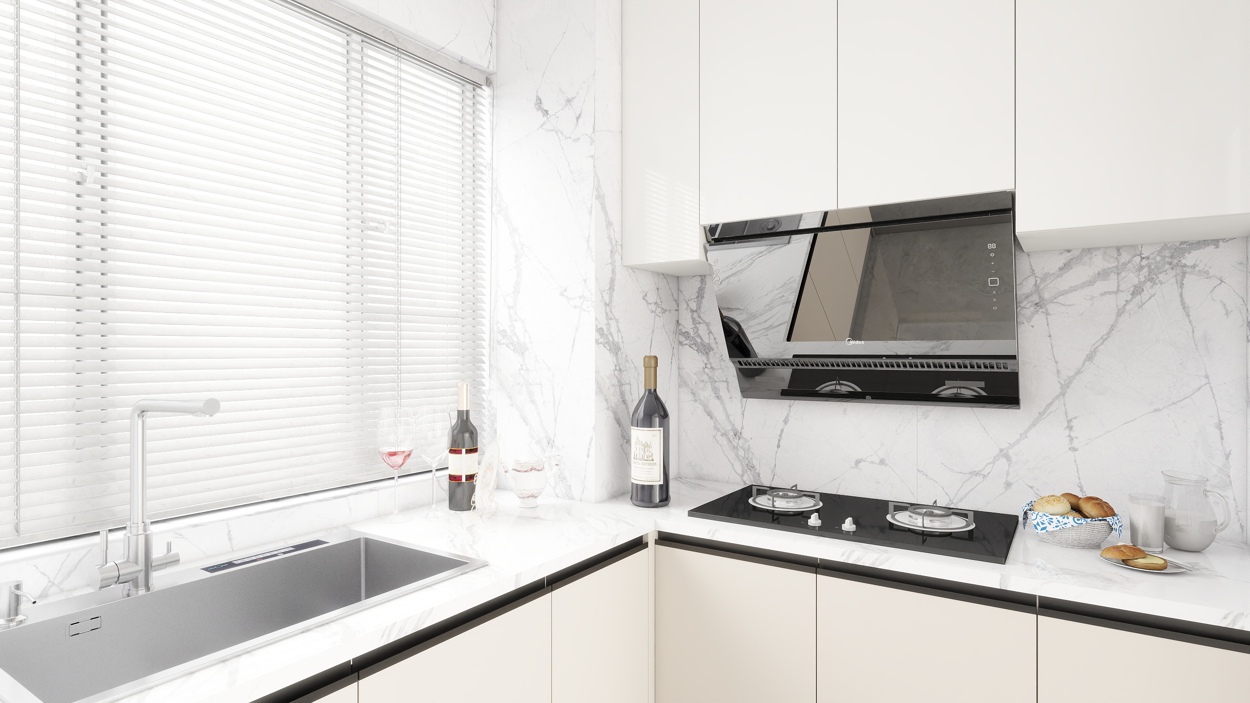 後宅-126㎡4室装修效果图