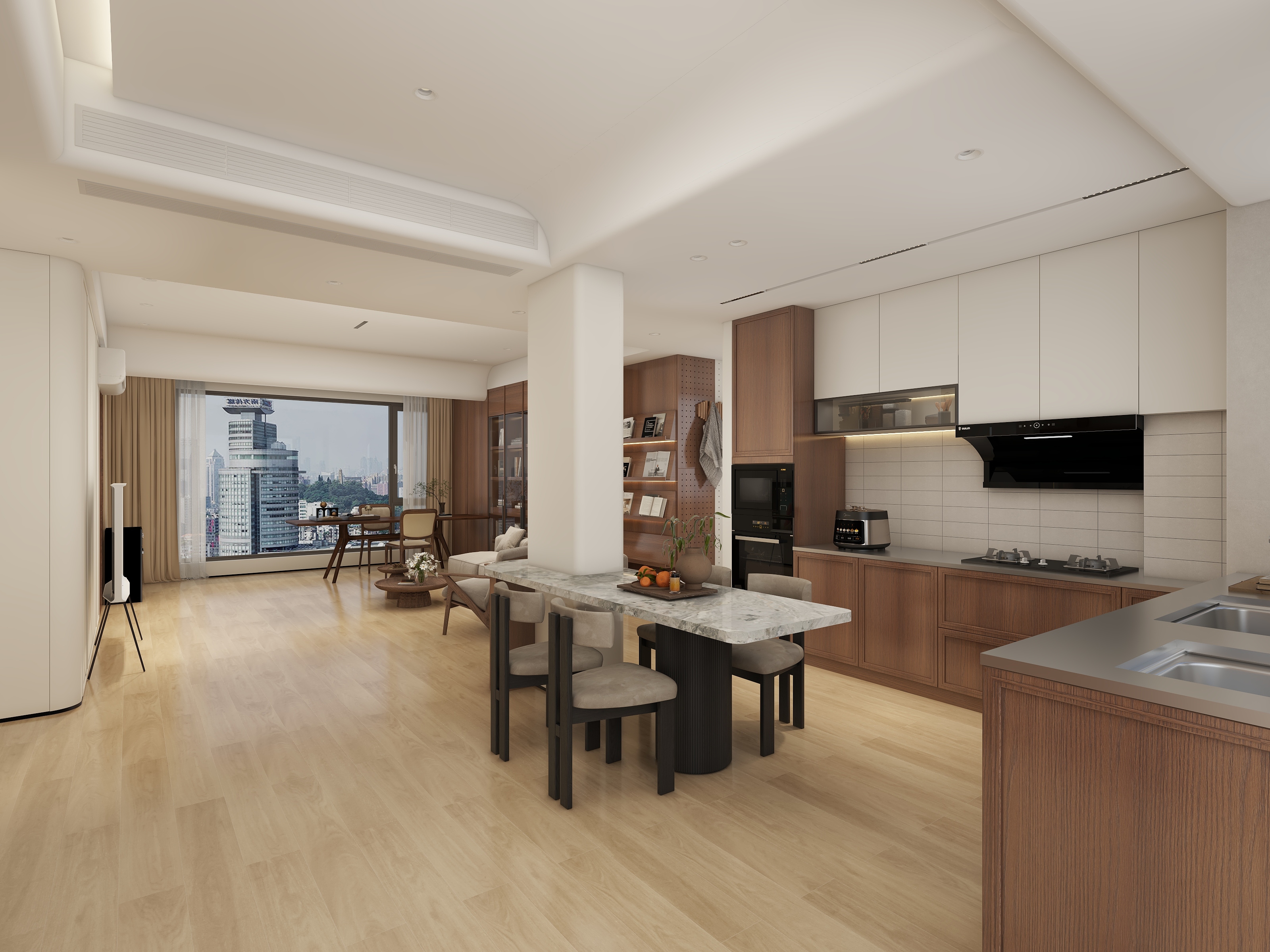 惠州装修找沫竹-梅州-江南悦府-中古装修效果图